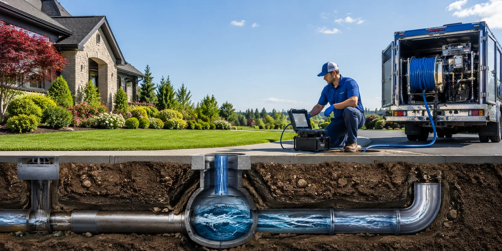 Drainage restoration information for Columbia, IA